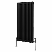 MONSTER Tradicionalni radiator z 2 stolpcema - 1500 x 562 mm - črn, (21569851)