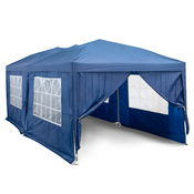 Pop Up Gazebo s streho in stranskimi stenami - 3 x 6 m - nepremočljiva prevleka