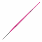 Čopič za poslikavo nohtov NANI Kolinsky, vel. 5/0 – Glitter Pink