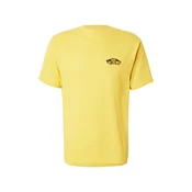 VANS Majica DOUBLE STANDARD rumena / črna