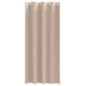 Zavese za zatemnitev z obroči 2 kos Taupe 260 x 140 cm
