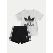 adidas Komplet majica in kratke hlače JE0521 Črna Regular Fit