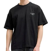JACK & JONES Majica JORSANREMO azur / rjava / oliva / črna
