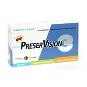 Bausch&Lomb Preservision Food Supplement for Eye Visee 60 Capsules