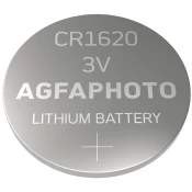 AgfaPhoto baterija litijeva CR1620, 3V gumbna, blister pak. 1 kos. - APCR1620 B1