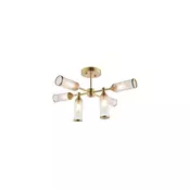 Endon 92213 - Luster na stalku 6xG9/3W/230V mesing