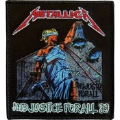 Metallica Justice Bright Colours Našitek za šivanje