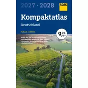 ADAC Kompaktatlas 2027/2028 Deutschland 1:250.000