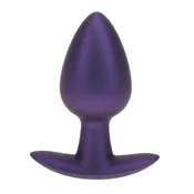 Ouch! Smooth Silicone Anal Plug Medium Metallic Purple