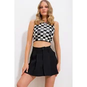 Trend Alacati Stili Ženska bluza Alc-X8074, Crna