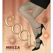 Mreža Ženski unihop COOL 80 den Crna glat