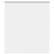Vidaxl Rolo zatemnjena bela 130x150cm Širina tkanine 126,6cm poliester