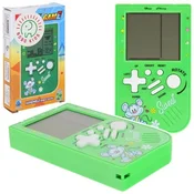 Nobo Kids TETRIS ELEKTRONSKA IGRALNA PRENOSNA POTOVALNA KONZOLA ZA OTROKE ZELENA