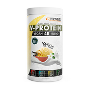 V-Protein 4K veganski proteini – vanilijev sladoled, 750 g