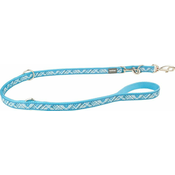 Red Dingo Preklopni povodec Flanno blue 20 mm