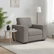 vidaXL Kavč fotelj taupe 100x77x82 cm blago