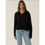 Hiccup Pulover Pullover črna