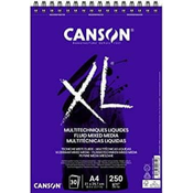 Rayher. Skicirka spirala XL Fluid Mix Media A4 250 g, 30 listna