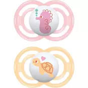 MAM Perfect 6m+ duda Pink/ Orange 2 kos