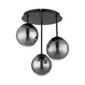 Globo 47441-3S - Nadometni lestenec HARMON 3xE14/25W/230V črna