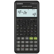 CAI CASIO CALCULATOR SCIENTIFIC FX-350ESPLUS-2 BLACK, 12 DIGIT DISPLAY