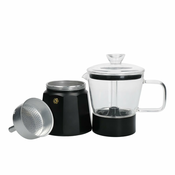 Črna kafetiera 0,29 l La Cafetiere Verona - Kitchen Craft