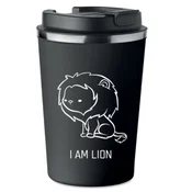 shumee Premium termo skodelica s potiskom I AM lion LEW 350ml 0.35l KT_020