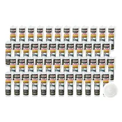 IsolBau Sanitarni silikon prozoren Sanitär Silikon 48 x 300ml