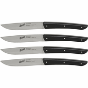 Berkel steak knife set 4-pcs. Color black