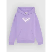 Roxy Surf Feeling Brushed Kids Hoodie viola