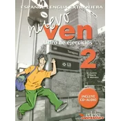 NUEVO VEN 2 - libro de ejercicios, Radna bilježnica španjolskog jezika za 3. i 4. razred cetverogodišnjih strukovnih škola, drugi strani jezik