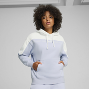 Womens Puma Around The Block Hoodie, Blue, Size XXL, Clothing