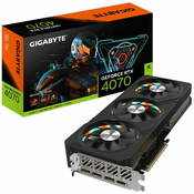 Graficka karta GIGABYTE GV-N4070GAMING OCV2-12GD NVD/12GB/GDDR6X/192bit/crna