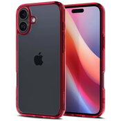 Spigen Ultra Hybrid, red crystal - iPhone 16 (ACS08203)