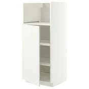METOD Visoki element za ugradne uredaje, bela/Stensund bela, 60x60x140 cm