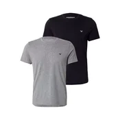 Emporio Armani Majica siva/črna