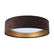 LED plafonsko svetlo GALAXY LED/24W/230V braon/zlatna
