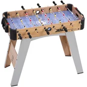 SPORTNOW Namizni nogomet, mali mizni nogomet 89 cm, 22 igralcev, 2 žogici, 2 ročna števca točk in nedrseči ročaji, samostoječi igralski set za družino, darilo