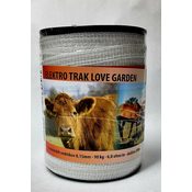 ELEKTRO TRAK ZA PASTIRJA LOVE GARDEN 12 MM, 5 KOVINSKI VODNIKI 0,15MM, 90 KG. 6,0 Ohm/m, 200M