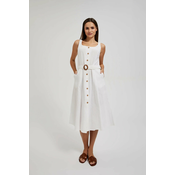 Marisse Womens Dress L-Su-4366 White