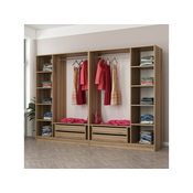 Hanah home Ormar Kale 270x190x52cm Bež
