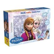 Lisciani Slagalica maxi frozen 2u1 sisters složi i oboji 46881
