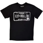 Nickelback Get Rollin Tour (Back Print) Black L Majica