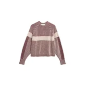 ARMEDANGELS Pulover kremna / bordo