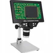 Rosfix ROSFIX NANOZOOM AX1200 – DIGITALNI MIKROSKOP Z 7 LCD | 12MP, 1080P, 1200X ZOOM, LED, USB, MICROSD | ZA SERVIS, LABORATORIJ, HOBI, (5000068594)