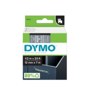 Dymo 45020 (S0720600) D1 bijela na prozirnom 12 mm x 7 m, za naljepnice