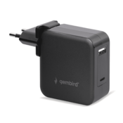 Gembird Univerzalni polnilec za prenosnik USB-C, PD 60W