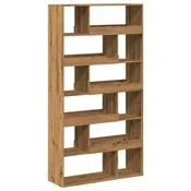 Vidaxl Pregrada za prostor artisan hrast 100x33x187,5 cm inž. les