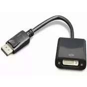 GEMBIRD A-DPM-DVIF-002 DisplayPort to DVI adapter cable, black