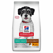 Hills Science Plan Adult Perfect Weight & Active Mobility Small & Mini s piščancem - 1,5 kg